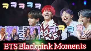 BB BTS Blackpink Moments 🤭