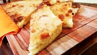 Paraguayan soup with cuartirolo cheese