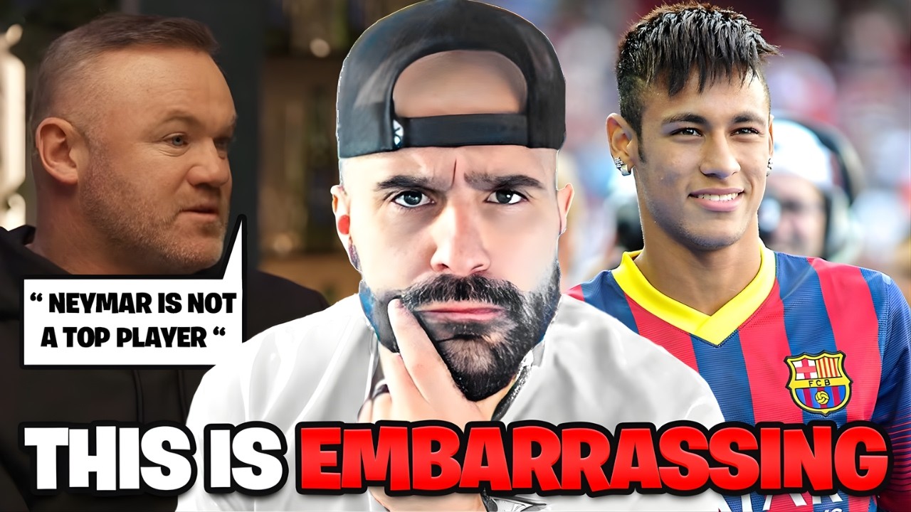 Wayne Rooney Comment On Neymar Is EMBARRASSING