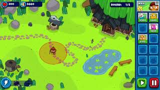 Bloons Adventure Time TD Gameplay Walkthrough Grasslands iOS screenshot 3