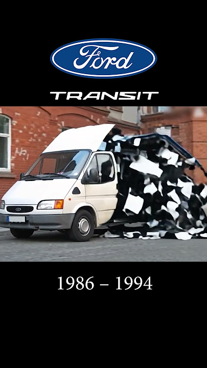 Ford Transit Evolution: 1965 to Today! 🚐🔥 #evolution