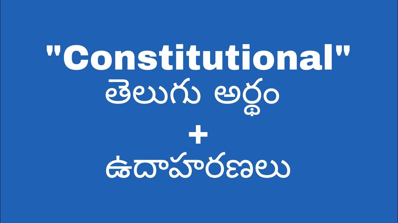 meaning of representation in telugu