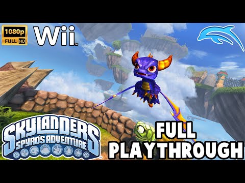 Skylanders: Spyrou0027s Adventure - Full Playthrough - Wii HD Gameplay (Dolphin)