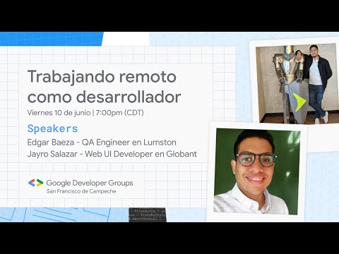 Trabajando remoto como desarrollador de software