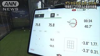 スポーツにもデジタル　選手の動きなどデータ化　技術向上・けが防止の最新技術展(2023年6月28日)