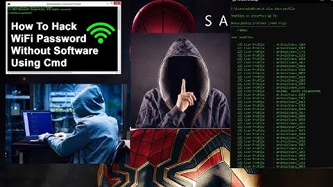 || How to hack wifi password without software only using CMD || #cmd
