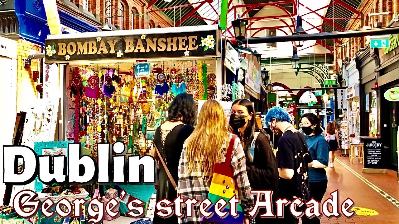 Dublin City Centre Ireland walking tour South William street Dublin