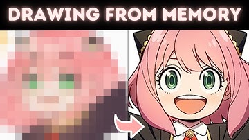 Drawing Anime Characters From Memory