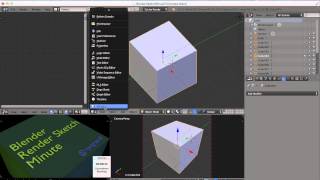 Window Layout Basics in Blender
