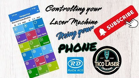 Control your Laser  using your Phone!
