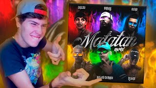 REACCIONO A Kaleb Di Masi, ECKO, Cazzu, Feat. Brray, Alan Gomez, DJ TAO - Matatan (Remix) | PERDON?😱