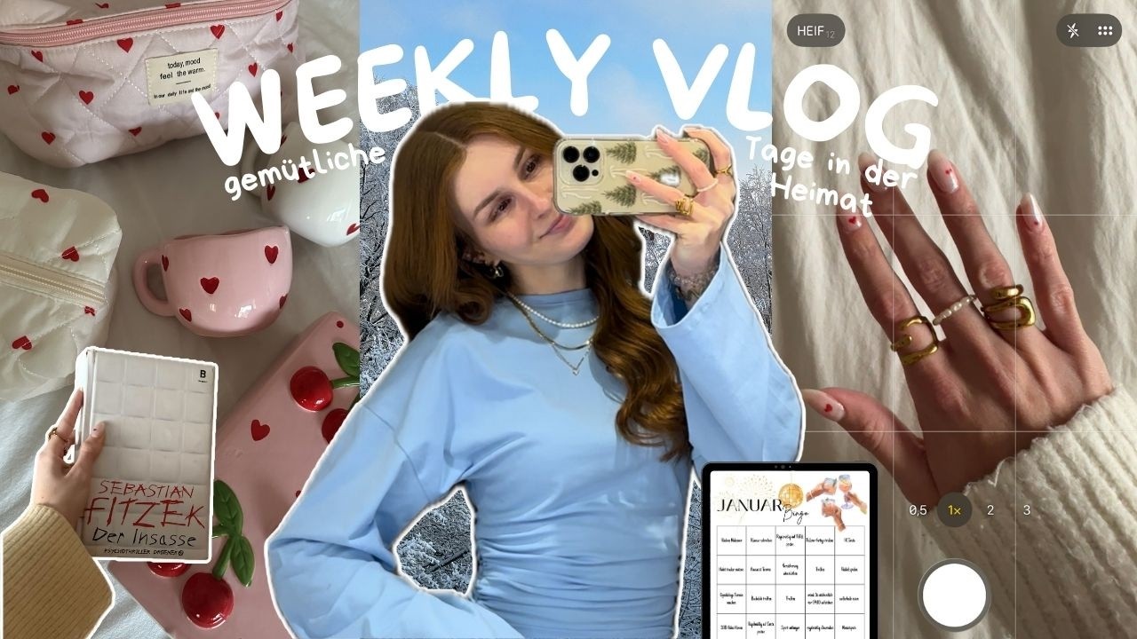 Weekly Vlog💌: Gemütliche Tage in der Heimat ✨ || Celina
