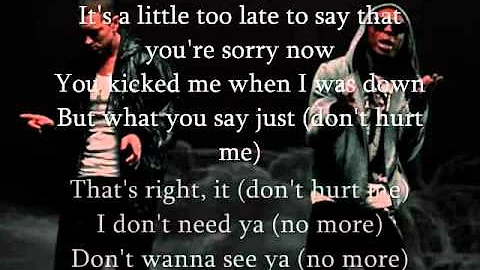 Eminem ft. Lil Wayne - No Love (Lyrics On Screen)