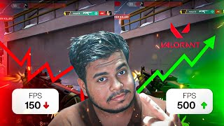 how to increase fps in valorant || how to get more fps in valorant || how to improve fps in valorant