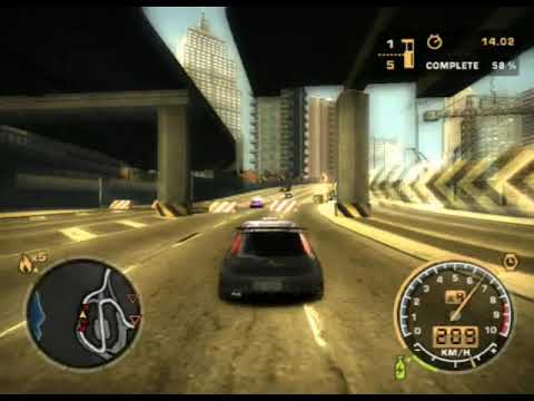 NFS Most Wanted 2005 Challenge Series 65 Tollbooth Time Trial