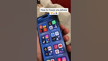 How To Freeze Any  iPhone 😱 | Don’t This With Your Friends  iPhone📱#appleiphone #freeze #shorts