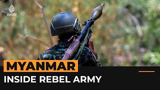 In the jungle with Myanmar's rebels as thousands of new recruits join | Al Jazeera Newsfeed