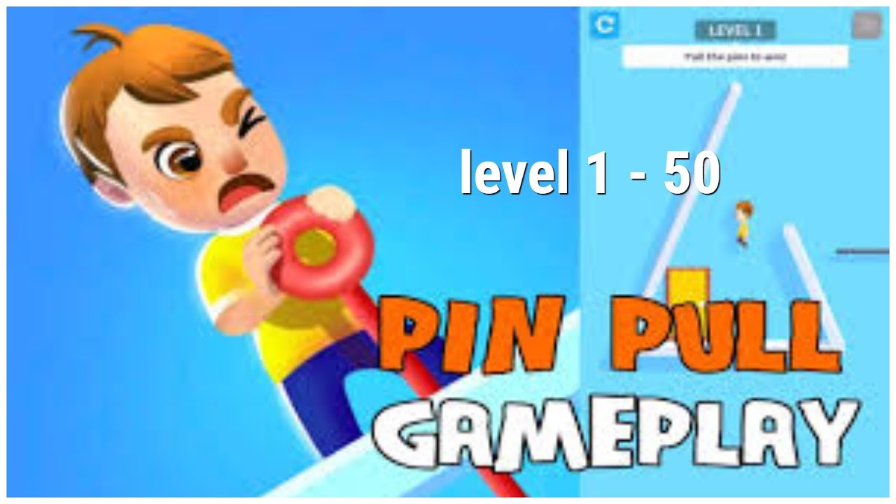 Pin Pull By Gamejam Gameplay Walkthrough Level 1 50 Youtube