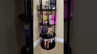 New Book Shelf! Rotating, space saving bookshelf!
