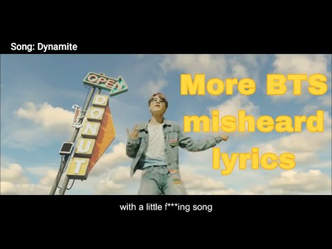 More Misheard Bts Lyrics