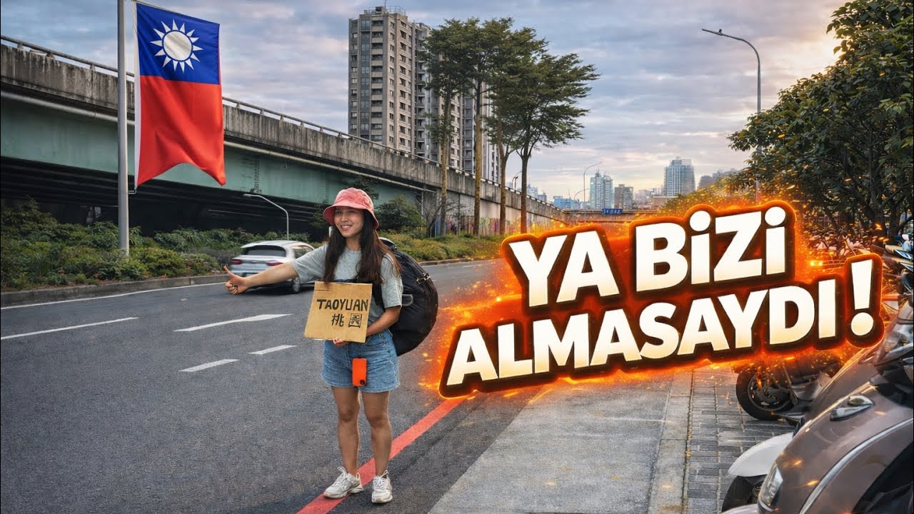 Otostop Maceramız Kontrolden Çıktı: Bir Anda İş Başındaydık! Tayvan #9