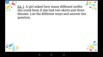 Finite Math 6.3 Basic Counting Principles