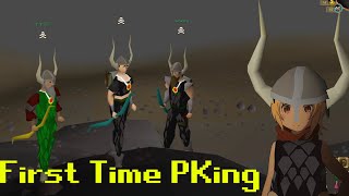 We went PKing for the first time