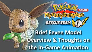 PMD Rescue Team DX Demo Eevee Model Examination, Overview, and Thoughts on the In-Game Animation
I made a video the other day going over the demo of Pokemon Mystery Dungeon Rescue Team DX. Im overall looking forward to the game, and I think itll be pretty good. If you havent seen my main first video on this, you can check it out here (it is pretty long):
https://www.youtube.com/watch?v=ecjg5aUtOHI
This follow up video goes over the model, armature, and weight painting of Eevee (Eevee being the worst animated Pokemon Ive seen so far in PMD RT DX), and after seeing the structure of the armature, it became all too clear as to why it was animated in the way it was. PMD Rescue Team DX Demo Eevee Model Examination, Overview, and Thoughts on the In-Game Animation