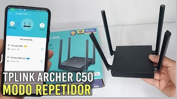 Cómo Configurar Router TpLink ARCHER C50 en Modo REPETIDOR désde el Celular/AC1200/Paso a Paso