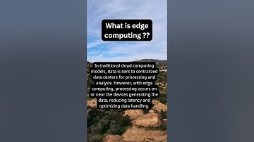 What is edge computing ? #shorts #facts #edgecomputing #iot