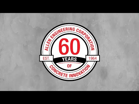 60 Years of Concrete Innovation | Allen Engineering Corporation