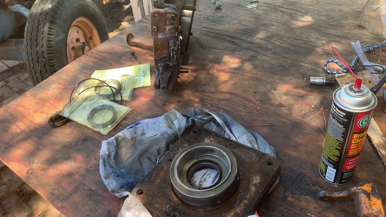 Replacing Case 580C Rear Brake Seals YouTube Replacing Case 580C Rear Brake Seals YouTube