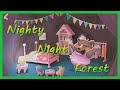 NIGHTY NIGHT FOREST🌲 Bedtime story / Lullaby for kids / Go to sleep together with animals