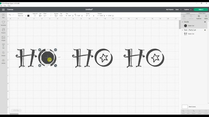 Make any font a Stencil Font in Cricut Design Space 