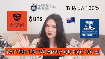Tất tần tật về apply DU HỌC ÚC, bí kíp APP ĐÂU ĐỖ ĐÓ, tỉ lệ đỗ 100% 🇦🇺 | Dao Unofficial
