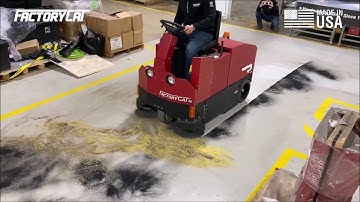 Factory Cat TR Rider Sweeper
