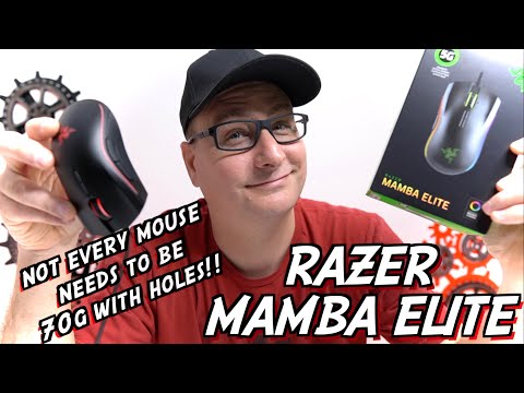 Razer Mamba Elite Review, NOT EVERY MOUSE NEEDS TO BE 70g WITH HOLES!