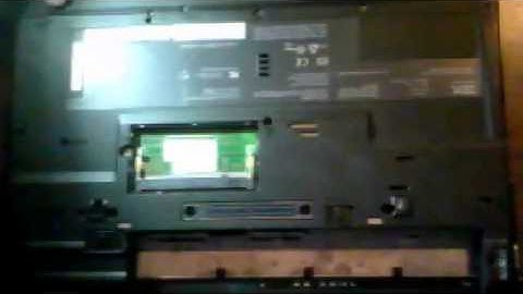 Teardown of ThinkPad T42 Keyboard and Palmrest