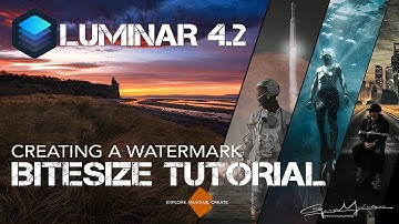 Creating a Watermark in Luminar 4.2