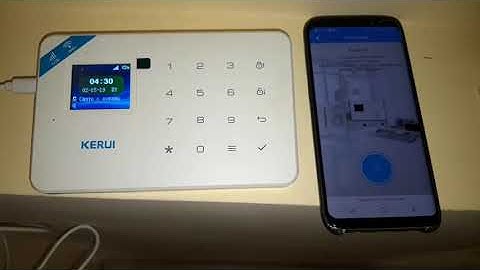 KERUI W18 Alarm Wifi not working