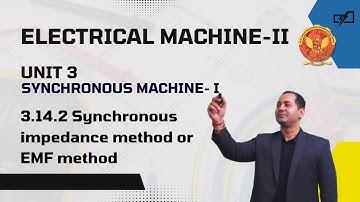 3.14.2 Synchronous impedance method or EMF method | EE501 |
