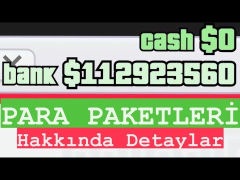 GTA 5 Online - 1 Saatte 100.000.000 $ Para Kasma Yöntemi PARA PAKETLERİ DETAYLARI