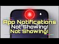 App Notifications Not Showing in Settings Even DND Allowed Android