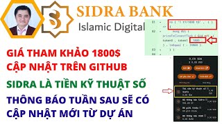 Sidra Bank| Giá Tham Khảo 1800usd Cập Nhật Trên Github| Sidra Là Tiền Kỹ Thuật Số