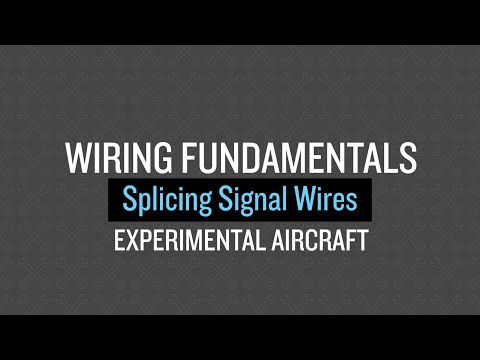 Garmin G3X Touch Wiring Fundamentals- Splicing Signal Wires- Experimental Aircraft