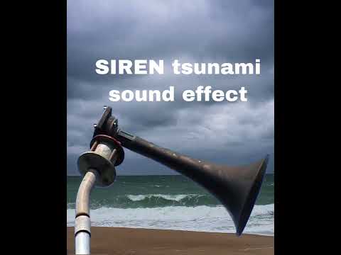 Tsunami sound effect