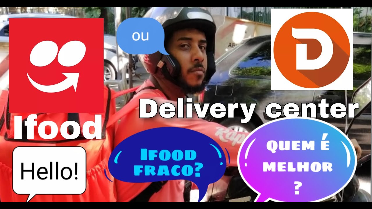 Ifood entregador delivery center entregador vale a pena? - YouTube