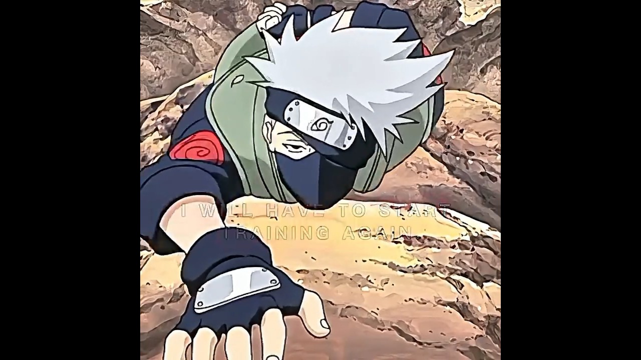 THE MOMENT WHEN KAKASHI OPEN FIRST GATE🔥🗿 - YouTube