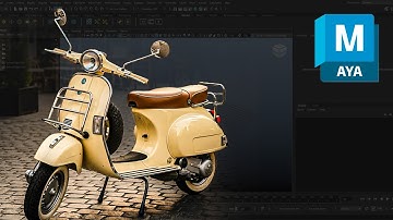 Scooter Modeling Basic to Advance   PART 03  Autodesk Maya