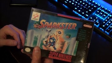 SPARKSTER (SNES) UNBOXING AND FIRST IMPRESSIONS